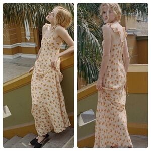 Doen Dove Dress in Sunny‎ Anemone Floral Size Small
